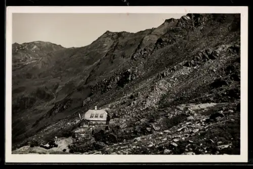 AK Wilhelm-Arlt-Haus, Berghütte g. d. Riffelscharte u. Niedersachsen-Haus