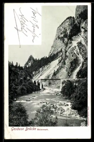 AK Gesäuse /Steiermark, Brücke