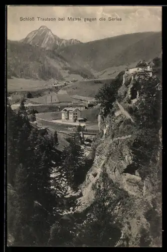 AK Matrei, Schloss Trautson gegen die Serles