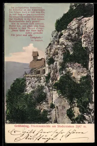 AK Gröbming, Friedenskirche am Stoderzinken