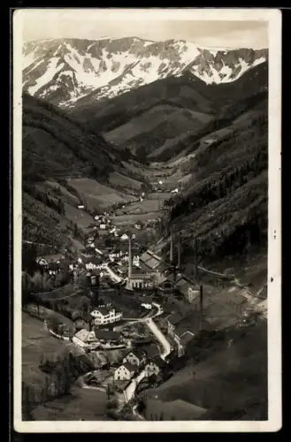 AK Grossveitsch, Ortspartie im Gebirge