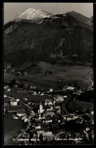 AK Lunz am See, Teilansicht mit Oetscher