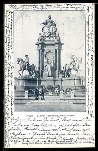 AK Wien, Maria Theresia-Monument