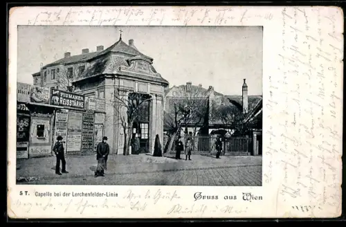 AK Wien, Kapelle bei der Lerchenfelder-Linie