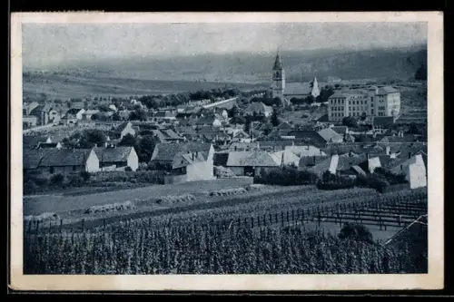 AK Mattersburg /Burgenland, Teilansicht mit Kirche