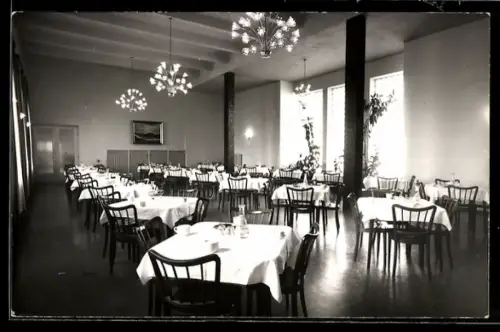 AK Judendorf-Strassengel, Erholungs- u. Genesungsheim der Versicherungsanstalt der österr. Eisenbahnen, Innenansicht