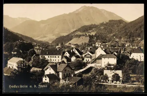 AK Hollenstein a. d. Ybbs, Teilansicht mit Strassenpartie