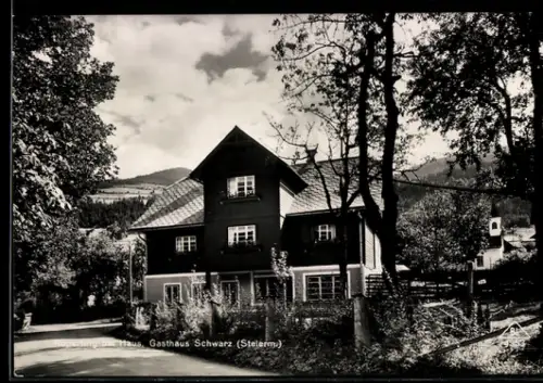 AK Ruperting, Blick auf das Gasthaus Schwarz