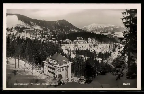 AK Semmering, Pension Sonnwendhof im Winter