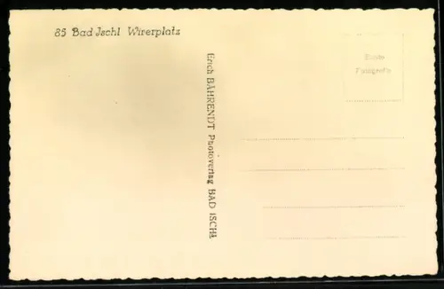 AK Ischl, Wirerplatz