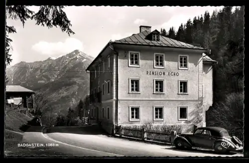 AK Badgastein, Pension Echo und Auto