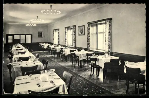 AK Ober-Rohrbach /N.-Oe., Erholungsheim, Innenansicht