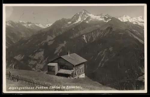 AK Mayrhofen im Zillertal, Alpengasthaus Penken