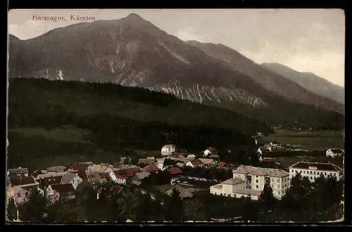 AK Hermagor /Kärnten, Teilansicht