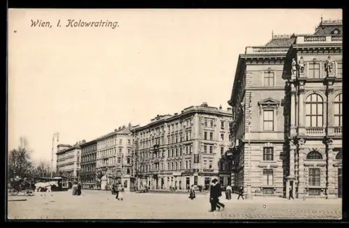 AK Wien, Kolowratring mit Geschäft