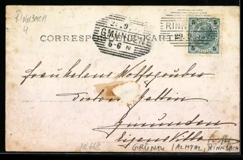 AK Grünau /Almtal, Rinnbach