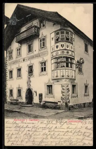 AK Umhausen, Marberger`s Gasthaus