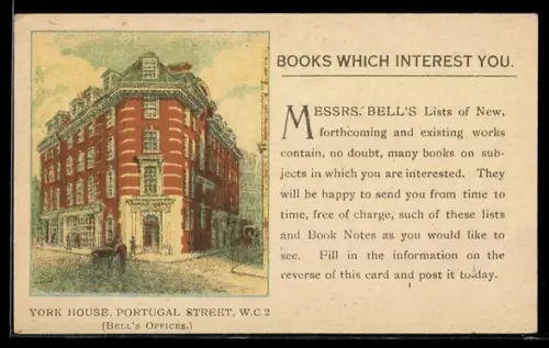 AK London, York House, Portugal Street, Bells Offices