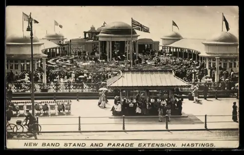 AK Hastings, New Band Stand and Parade Extension