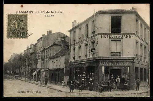 AK Clamart, Café de la Gare Tabac