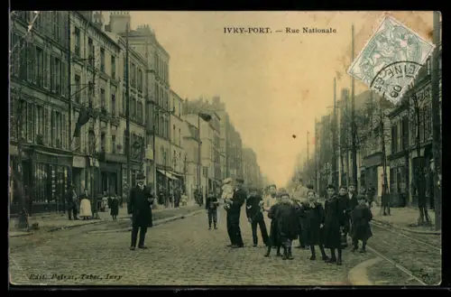 AK Ivry-Port, Rue Nationale