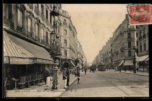 AK Lyon, Rue de la République