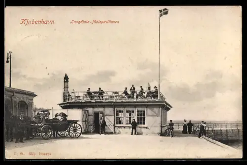 AK Kjøbenhavn, Langelinie, Molepavillonen