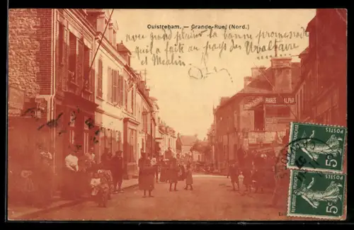 AK Ouistreham, Grande-Rue, Nord