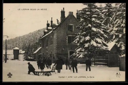 AK Le Lioran, La Gare