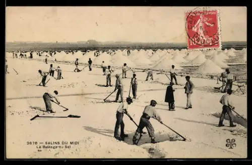 AK Salins du Midi, Le Battage du Sel
