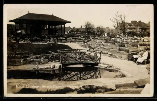 AK Skegness, Rock Gardens, South Parade