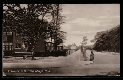 AK Hull, Entrance to Garden Village