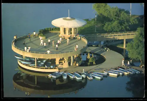 AK Fir Lake, Mushroom-Shaped Pavilion at Fir Lake