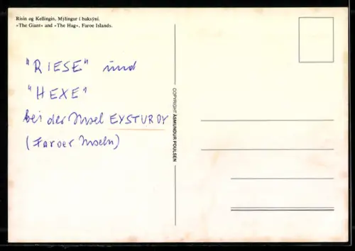AK Eysturoy, Risin og Kellingin