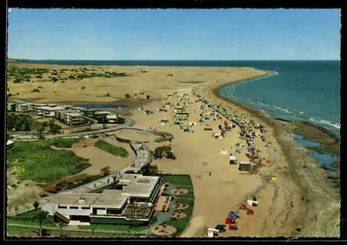 AK Maspalomas /Gran Canaria, Vista general de la Playa