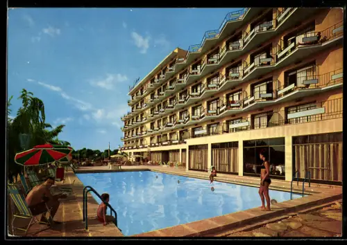 AK Palma de Mallorca, Hotel Boreal mit Schwimmbad