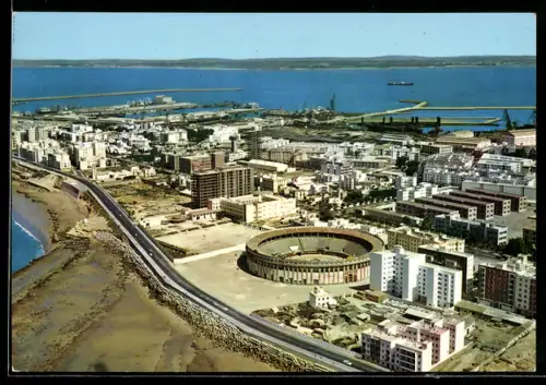 AK Cadiz, Vista aérea