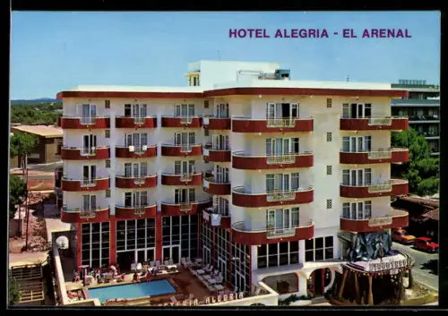 AK El Arenal, Hotel Alegria, Marqués de la Romana 1