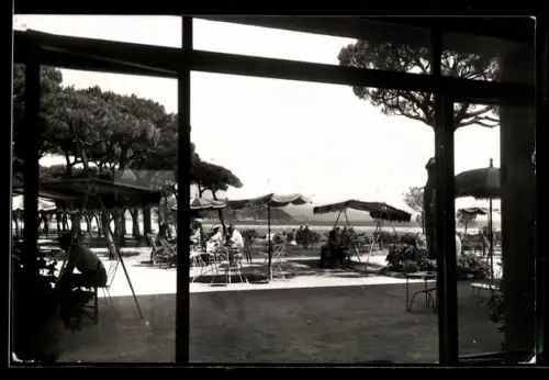 AK Blanes /Costa Brava, Park-Hotel, Detalle de la terraza