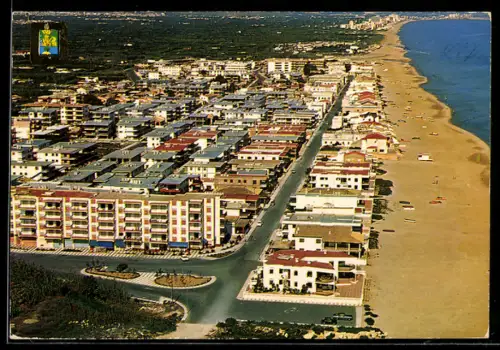 AK Oliva /Valencia, Vista aérea de la playa