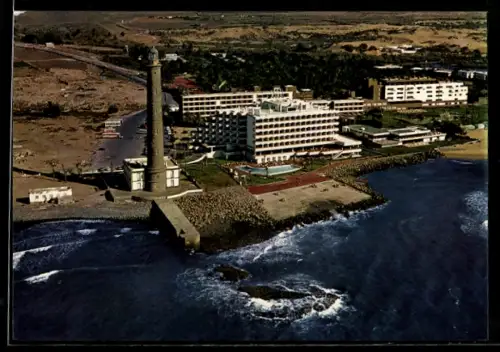 AK Gran Canaria, Vista aérea e instalaciones hoteleras de Maspalomas