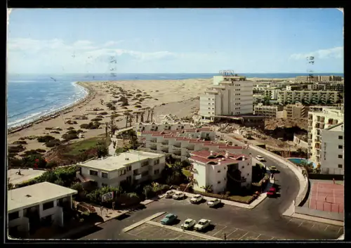 AK Gran Canaria, Vista parcial playa del Inglés