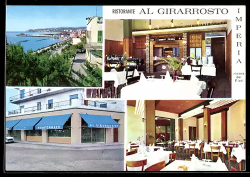AK Imperia, Ristorante Al Girarrosto, Direz. Leonardo Tortello, Via F. Buonarrotti
