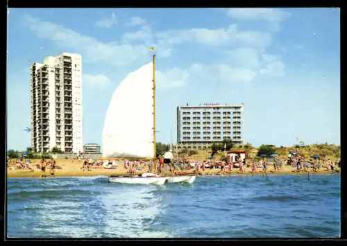 AK Lignano Pineta, Dal mare