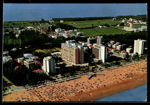 AK Lignano Sabbiadoro, La spiaggia dallaereo