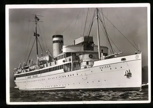 AK Passagierschiff Kaiser vom Seedienst Ostpreussen