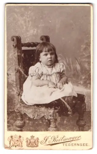 Fotografie J. Reitmayer, Tegernsee, Elli im Jahr 1896