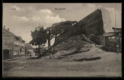 AK Lida, Burgruine