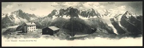 Klapp-AK Chamonix, Panorama pris de Plan-Praz