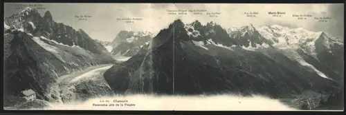 Klapp-AK Chamonix, Panorama pris de la Flegère